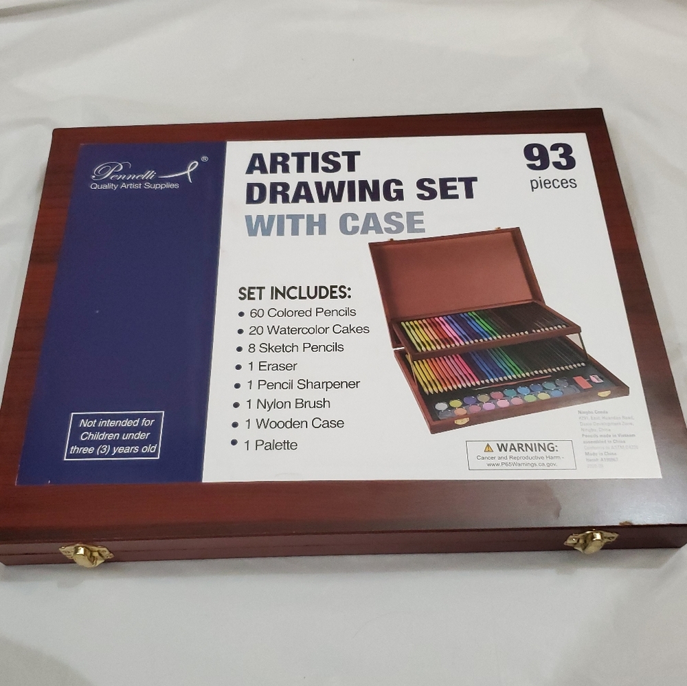Artist Drawing Set With Case